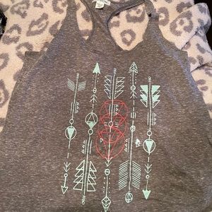 Billabong grey tribal tank